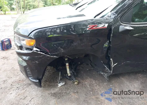 2021 Chevrolet Silverado 1500 4Wd Short Bed Custom Trail Boss из США, поврежденный, VIN 1GCPYCEF3MZ398120